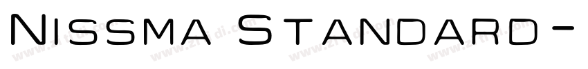 Nissma Standard字体转换